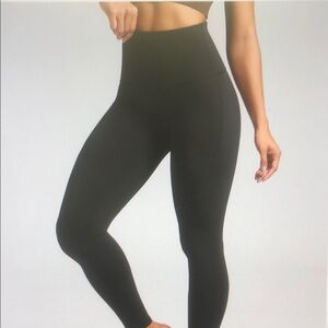 High-Waisted Black Leggings